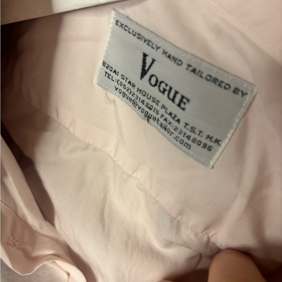 Vogue Peach Dress Shirt - Picture 2 of 2
